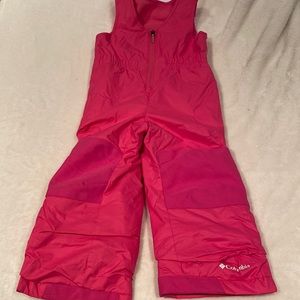 Kids size 4T snow coveralls